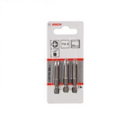 BOSCH BİTS UÇ EXTRAHARD PH2 49 MM 3 LÜ