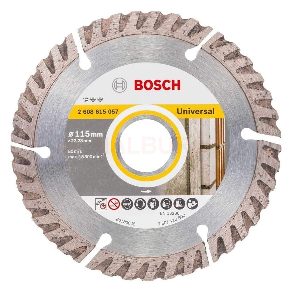 BOSCH STANDART FOR UNIVERSAL 115 MM TEKLI AMBALAJ