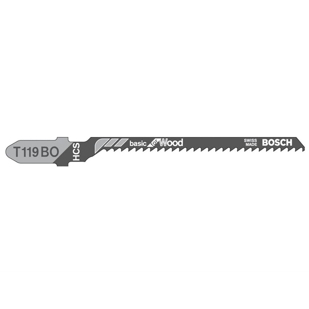 BOSCH DEKUPAJ UCU T 119 BO BASİC FOR WOOD 5 Lİ