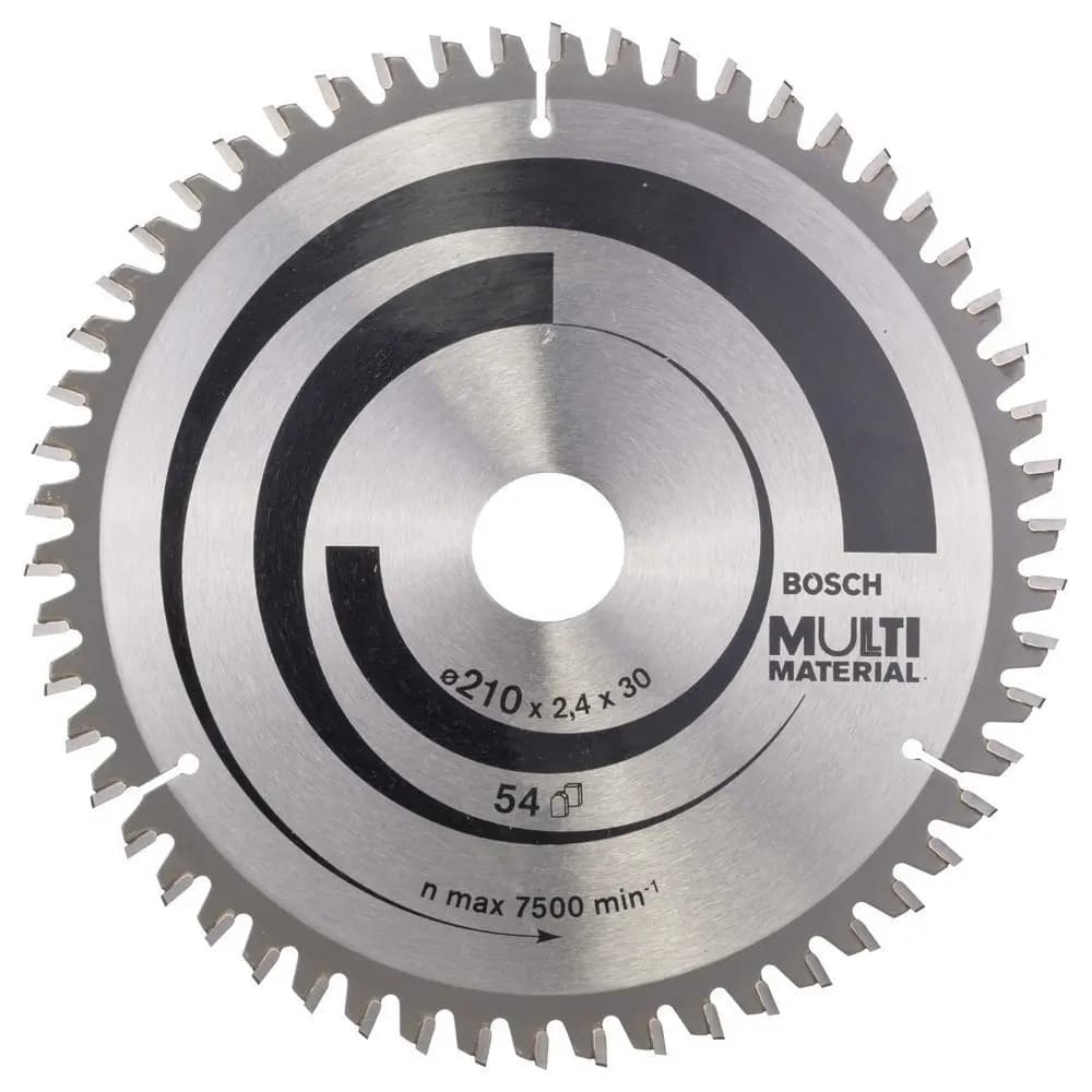 BOSCH MULTİ MATERİAL DAİRE TESTERE 210*30MM 54 DİŞ