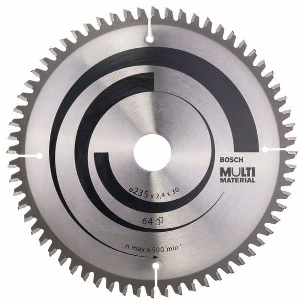 BOSCH MULTİ MATERİAL DAİRE TESTERE 235*30MM 64 DİŞ