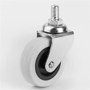 322 HTS VİDALI BİLYALI TEKER GRİ 50*20 MM.