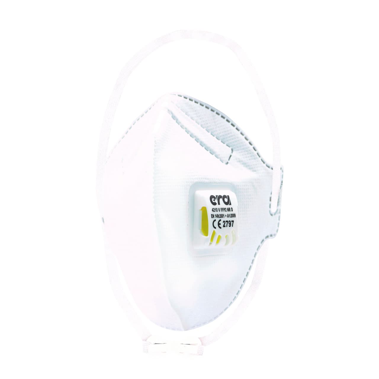 4210 V ERA FFP2 NR D DİKEY KATLANIR/C TİPİ TOZ MASKESİ-VENTİLLİ