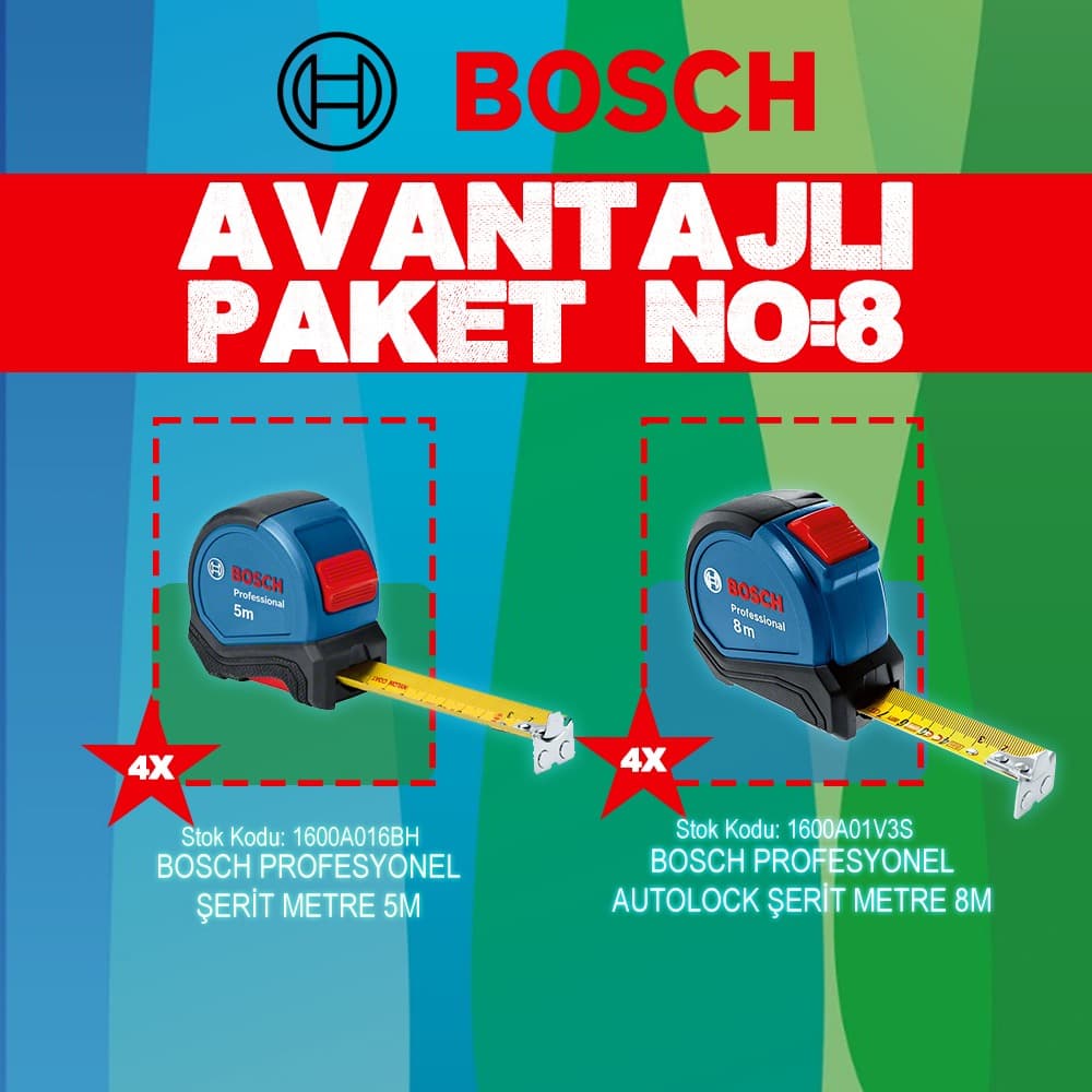 BOSCH AVANTAJLI PAKET NO:8