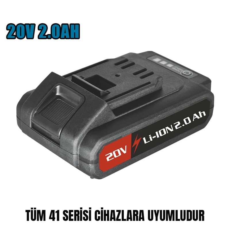 CAT4197 CATPOWER YEDEK AKÜ 41 SERİSİ 20V 2.0 AH 41 SERİSİ ÜRÜNLER İLE UYUMLUDUR