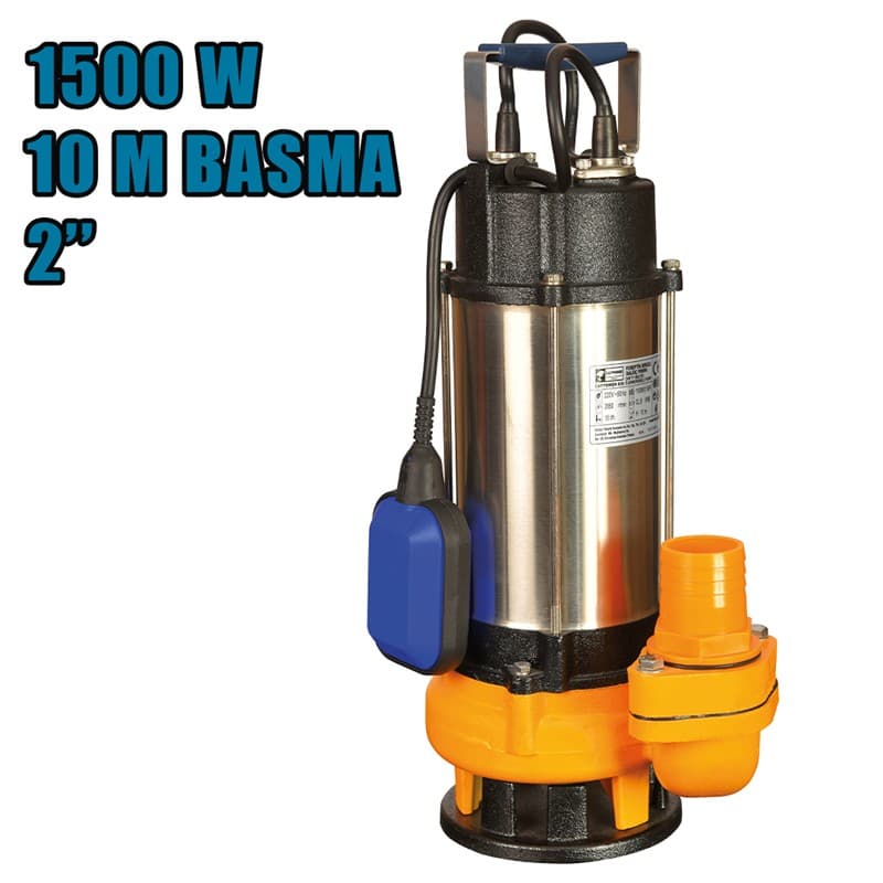 CAT640 CATPOWER FOSEPTİK KIRICILI DALGIÇ POMPA 2 HP