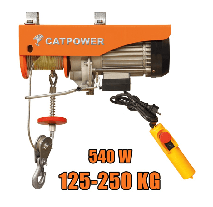 CAT7150 CATPOWER ELEKTRİKLİ VİNÇ 125-250 KG 540W