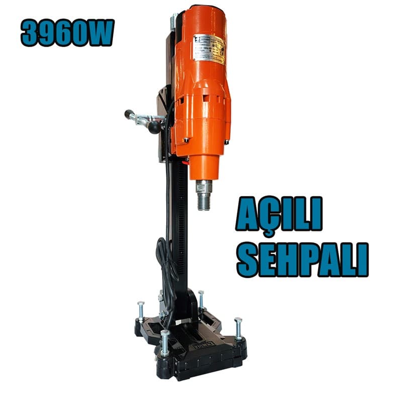 CAT9317 CATPOWER AÇILI SEHPALI KAROT MAKİNESİ 100 MM E KADAR DELER 3960W