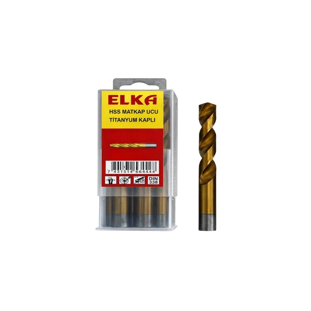 ELKHSST65 HSS MATKAP UCU TİTANYUM 6,5MM