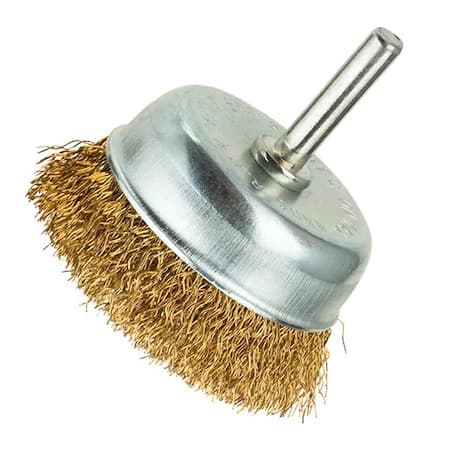 PİMLİ SACAKLI ÇANAK TEL FIRÇA 65 MM