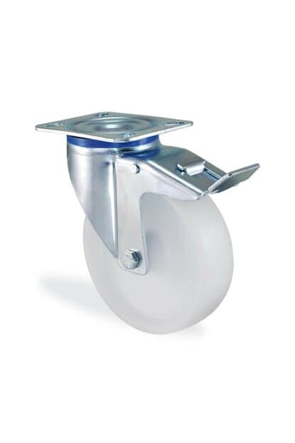 KAMA POLYAMİD FRENLİ TEKER 100 MM