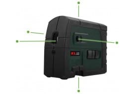 KLLZR233GL DİKEY/YATAY 5 NOKTA IŞINLI YEŞİL LAZER ŞAKÜL KL-PRO