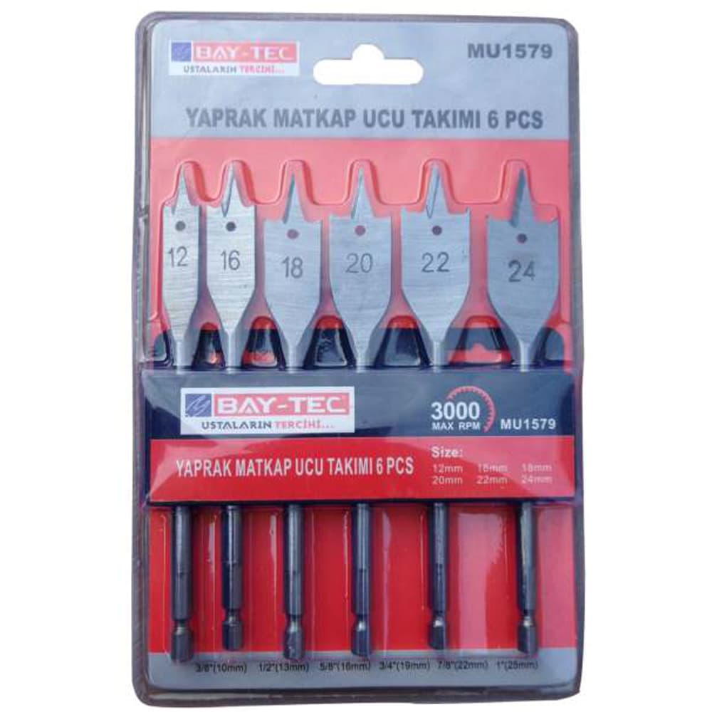 CMC6400 YAPRAK MATKAP UCU TAKIMI 6 PCS