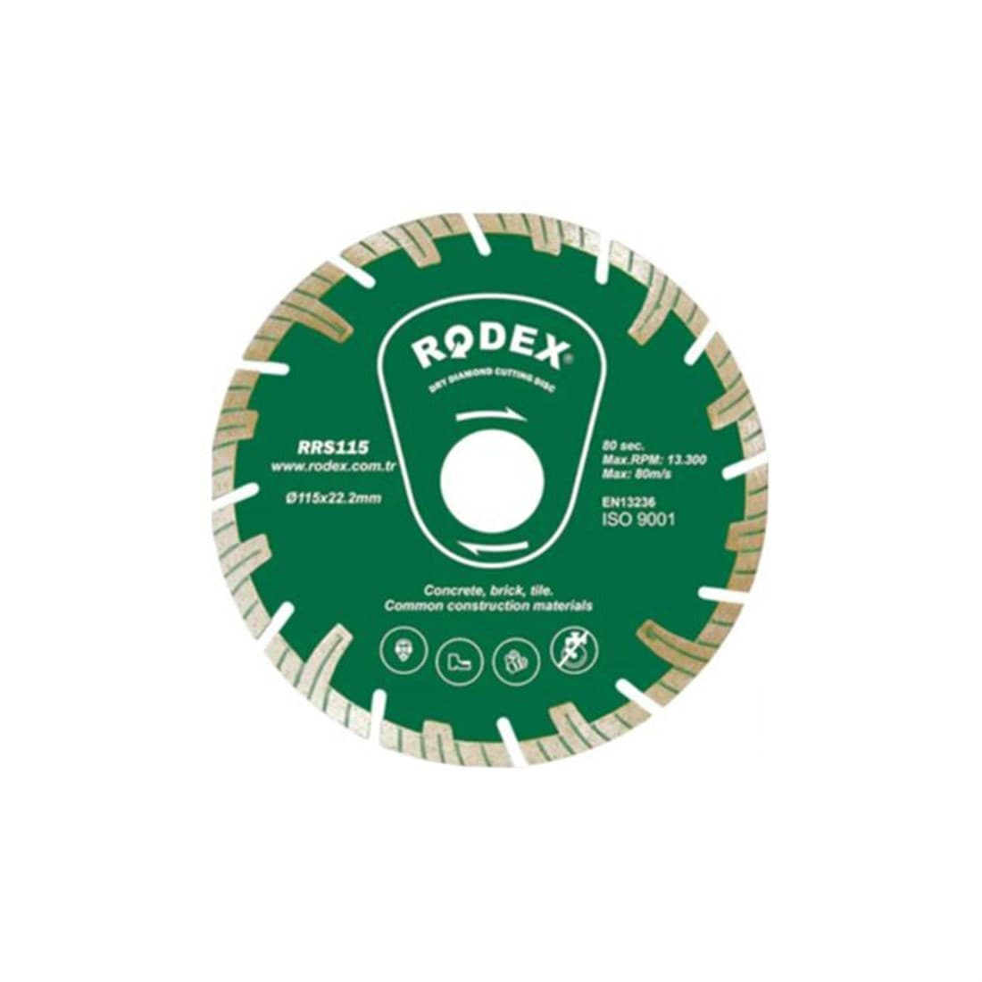RRS115 RODEX ELMAS TESTERE 115 MM