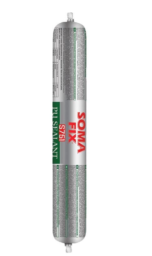 S754 SOMAFIX POLİÜRETAN SOSİS MASTİK İNŞAAT-OTOMOTİV GRİ 600 ML