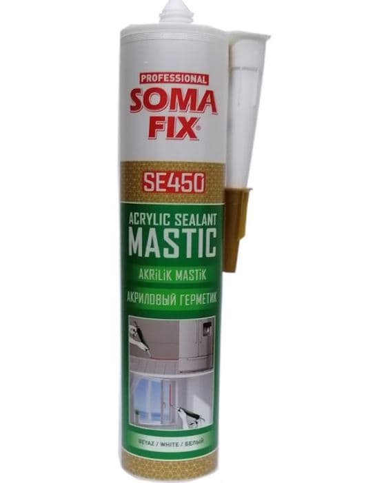 SE450 SOMAFIX AKRİLİK MASTİK BEYAZ 450 GR