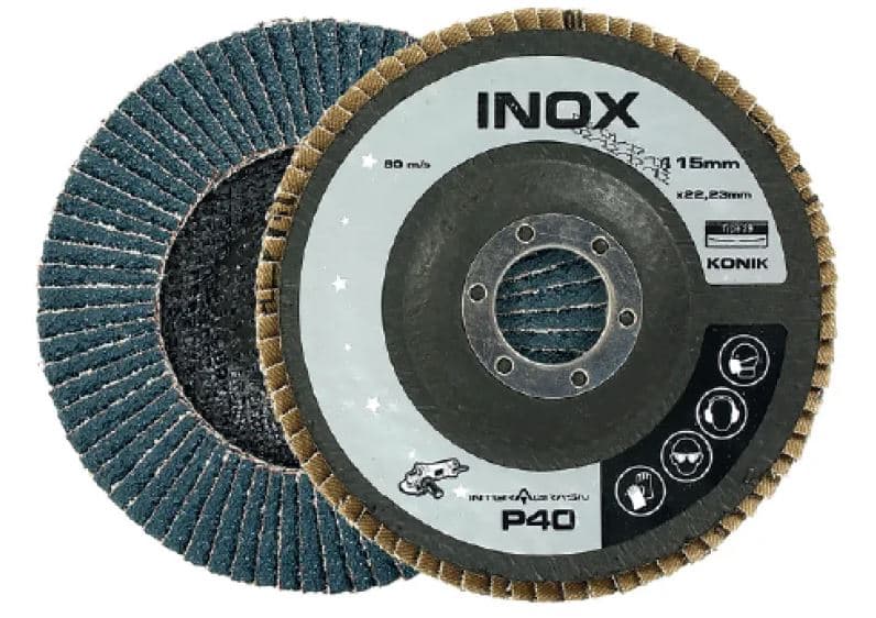 INTERFLEX FLAP DİSK ZIMPARA 115/80 INOX