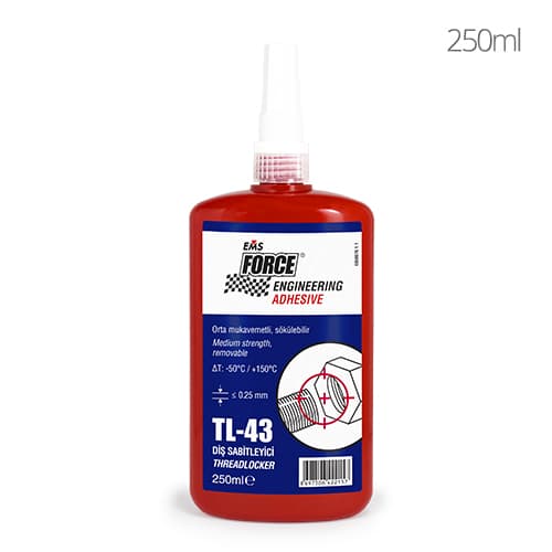 TL43250 FORCE CIVATA SABİTLEYİCİ SÖKÜLEBİLİR 250 ML