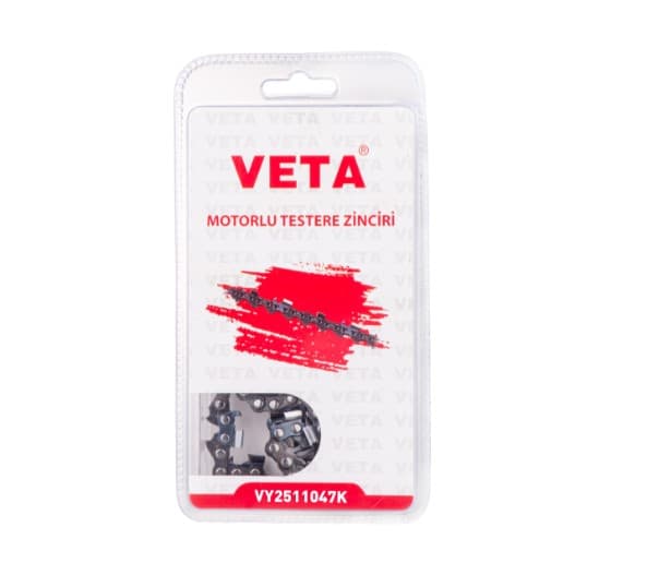 VETA KESİK ZİNCİR 1/4 0.43" (1,1 MM) AYAK YUVARLAK 23,5 DİŞ (AKÜLÜ TESTERELERE UYGUN)