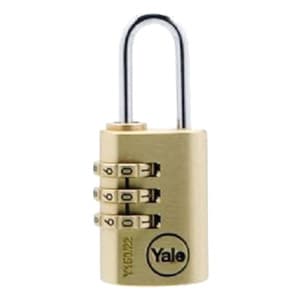 Y150301251 YALE PİRİNÇ 3 ŞİFRELİ ASMA KİLİT 30 MM