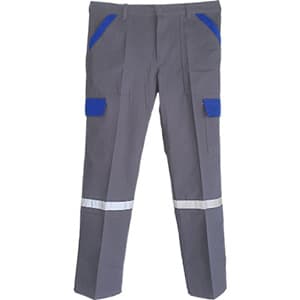 ÇOK CEPLİ YAZLIK PANTOLON GRİ-MAVİ 58