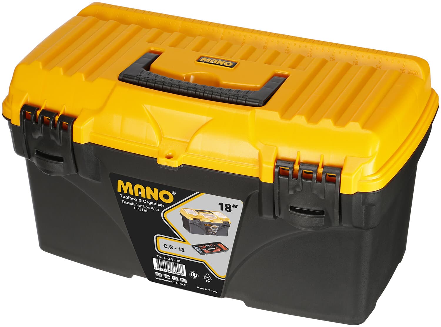 MANO C.S-18 DÜZ KAPAKLI KLASIK TK.CAN.