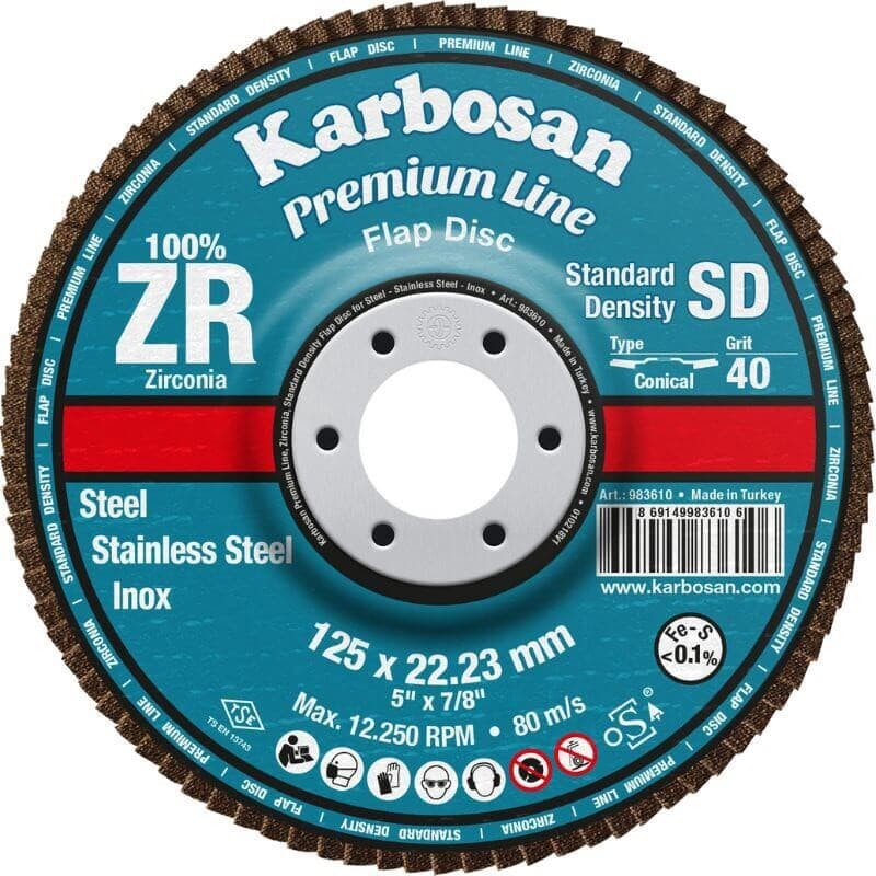 Premium Line ZR Standart Yoğunluk Flap Diskler