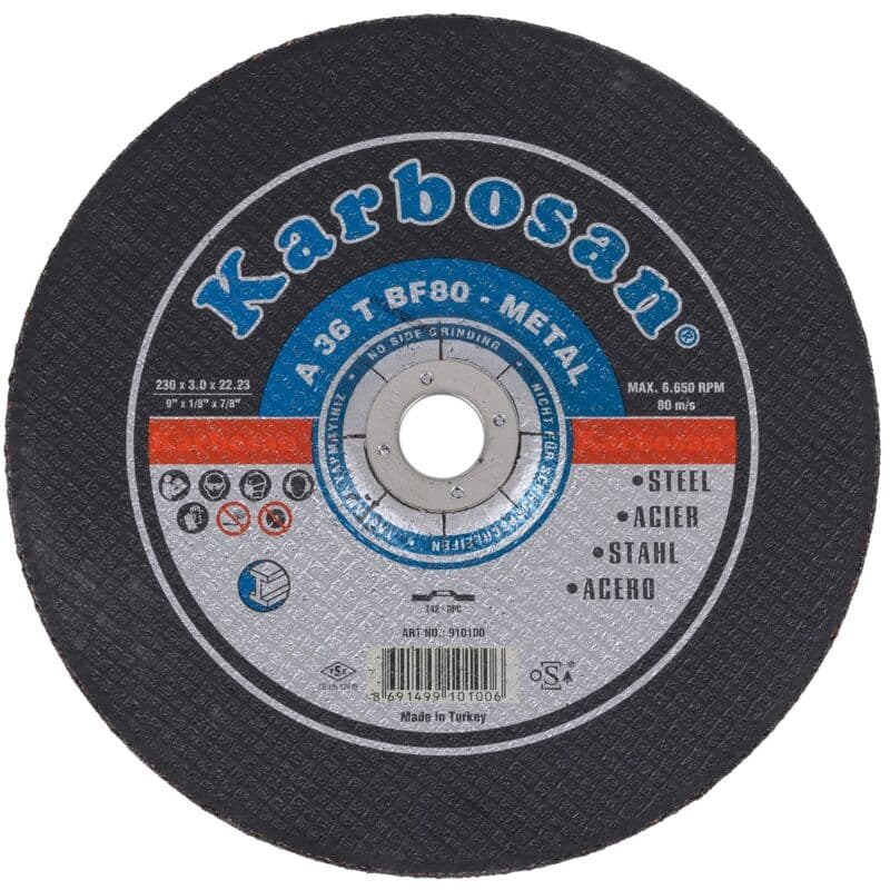 Kesme Diskleri 230 x 3.0 x 22.23