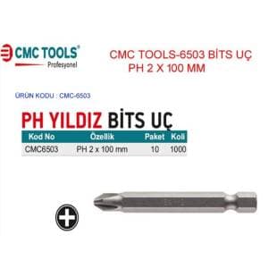 CMC PH2X100MM YILDIZ BİTS UÇ