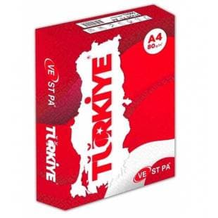 TÜRKİYE COPY A4 FOTOKOPİ KAĞIDI 80GR