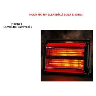 HOOK ELEKTRİKLİ ISITICI SOBA 1800W HK407