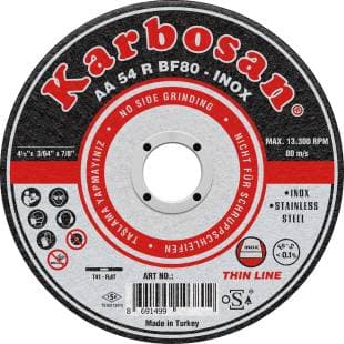 230X1,9X22 İNOX THİNLİNE KESİCİ TAŞ