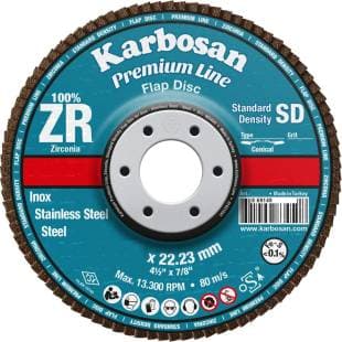PREMİUMLİNE FLAP DİSK ZR ZXPR22 SD 180MM 40 KUM KONİK