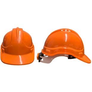 VİDALI BARET HAVA DELİKLİ AYARLI TURUNCU