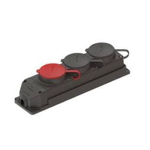 KAUÇUK 3X25 1 ADET + 1X16 2 ADET 3'LÜ GRUP PRİZ