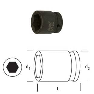 OSAKA 3/4''İNCH LOKMA 1