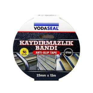 VODASEAL MERDİVEN KAYDIRMAZLIK BANDI 25 MM X 15 MT - SİYAH