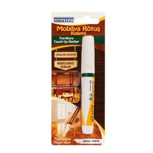 VODASEAL MOBİLYA RÖTUŞ KALEMİ TEKLİ BLİSTER - BEYAZ