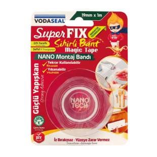 VODASEAL NANO SİHİRLİ BANT - 19 MM X 1 MT - ŞEFFAF
