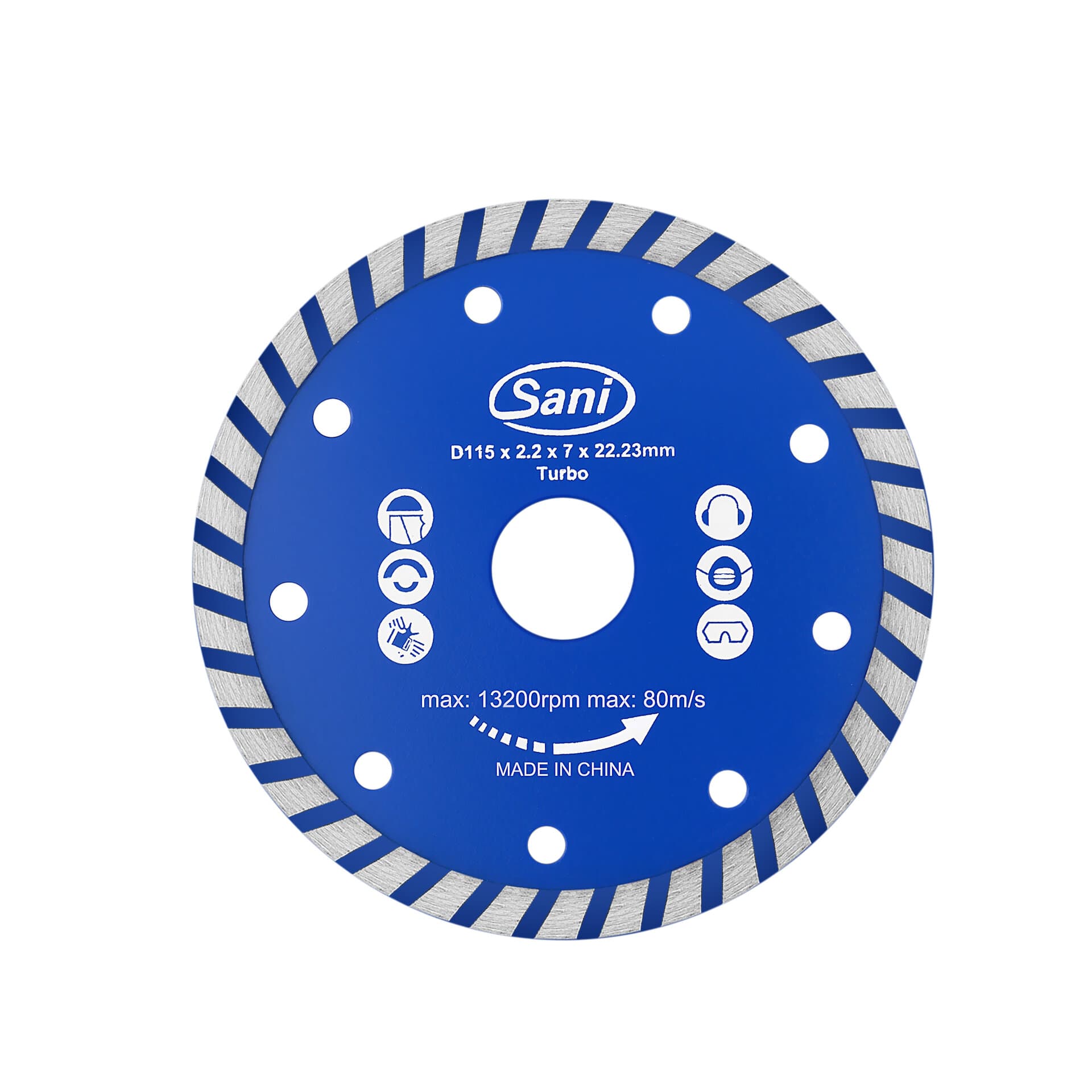 Sani Elmas Testere Turbo 115 Mm