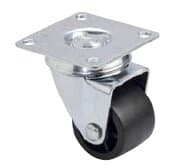 Gb 02 PP 028 Siyah Tablalı Bavul Tekeri 28 Mm