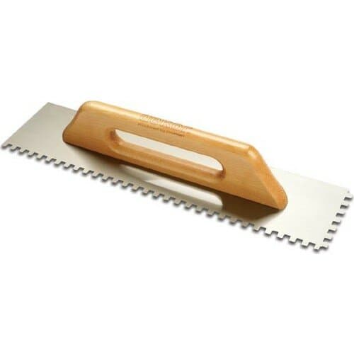 Dekor Seramik Malası Ahsap Saplı Paslanmaz Çelık 8 x 8,30 Cm