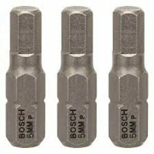 Bosch Bits Uç Altıgen Extra Hard Hex3 25 Mm 3 Lü