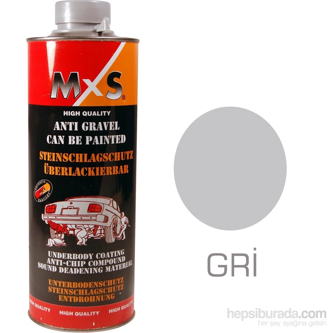 Mxs Pütür Gri 1 Kg.