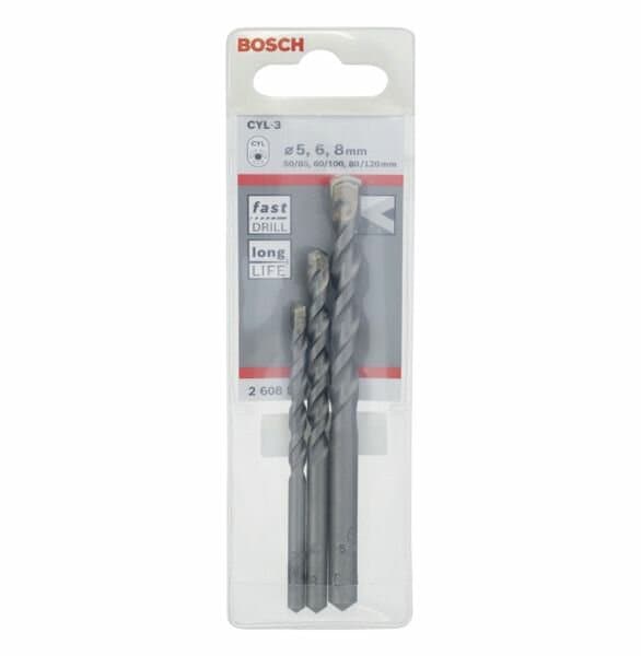 Bosch Cyl-3 Beton Matkap Ucu 5X85 Mm 10 Lu