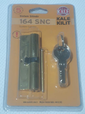 Kale Sistem Barelli Silindir Çelik Pimli Blisterli - Sarı 90 Mm 40+10+40