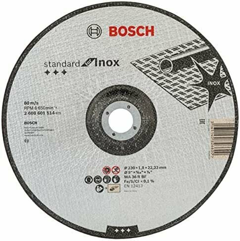 Bosch Sdınox Rap. Kesme Taşı 230*1,9 Mm