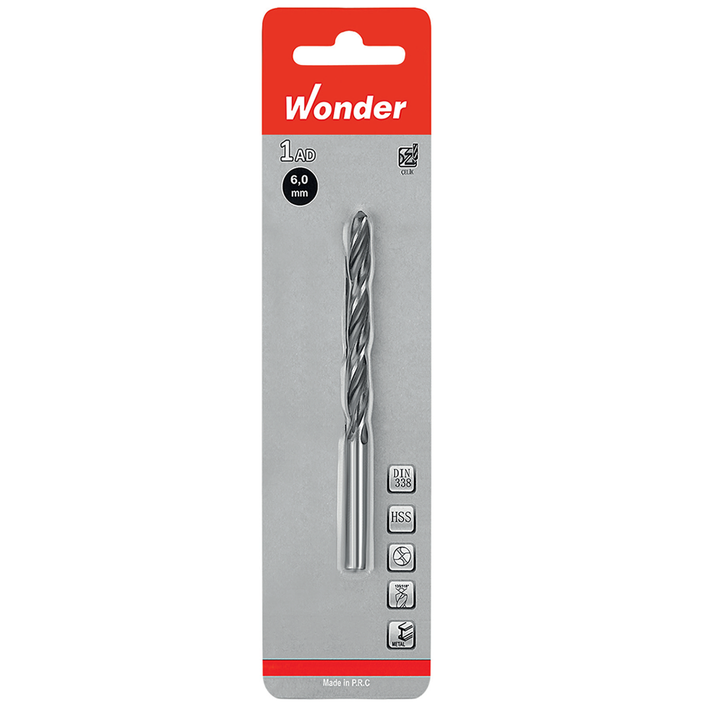 Wonder Hss Matkap Ucu Blisterli 6.5 Mm