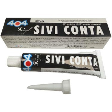 404 Sıvı Conta 45 Gr. Siyah