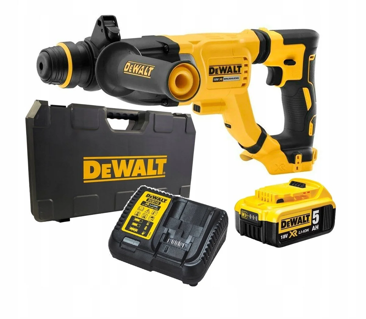 Dewalt DCH263P1Kırıcı/Delici Sds Plus  18V 5,0Ah 3J